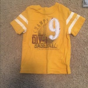 18 month baseball tee